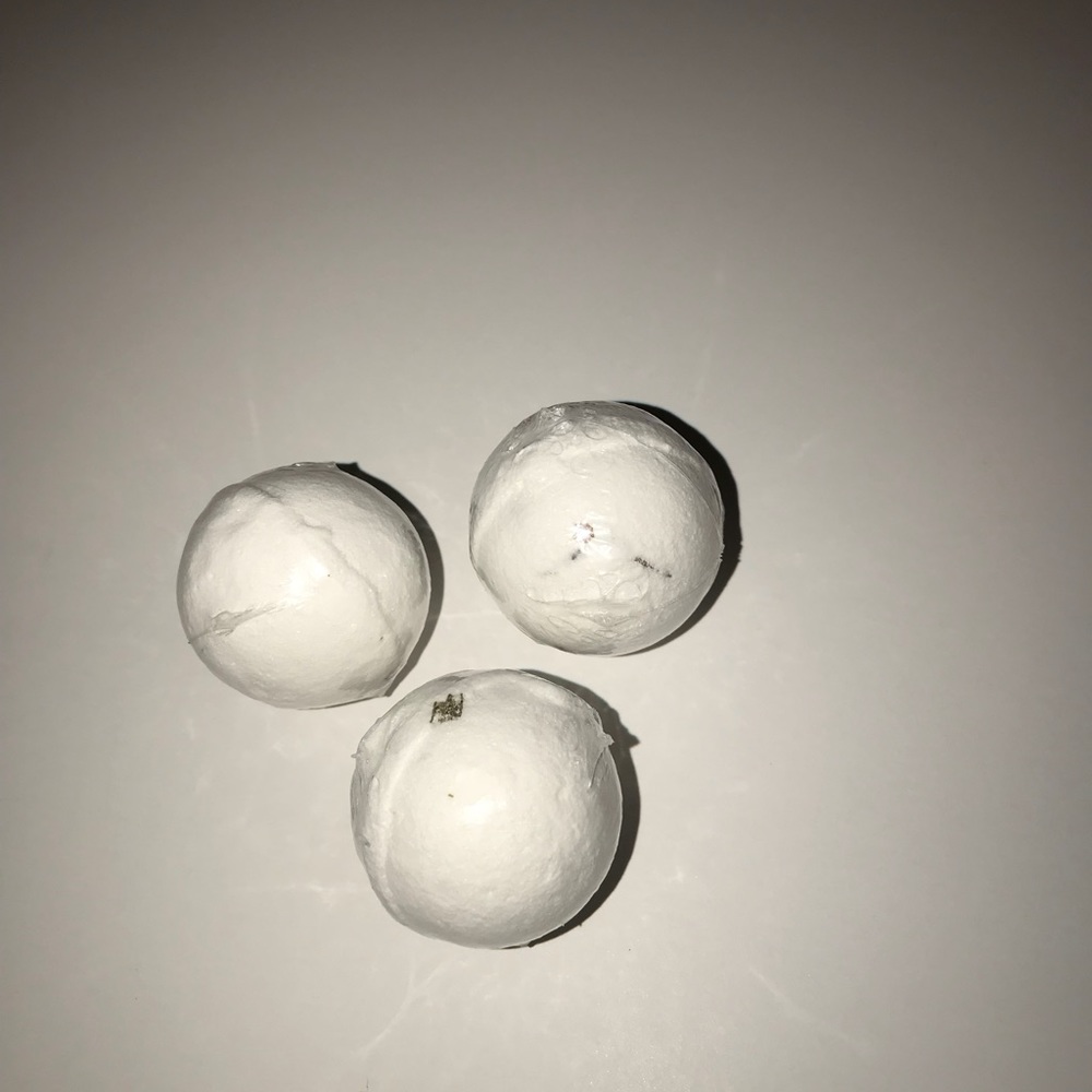 Three mini lavender bath bombs from Ulta.